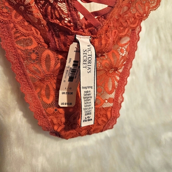 Victoria's Secret Lace Corset Thong - Picture 4 of 5